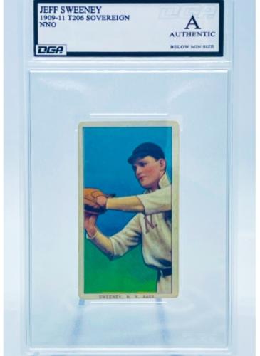 Sports Card Graded by Dynamic Grading Authority - T206