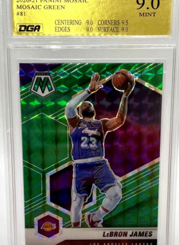 Sports Card Graded by Dynamic Grading Authority - Lebron James