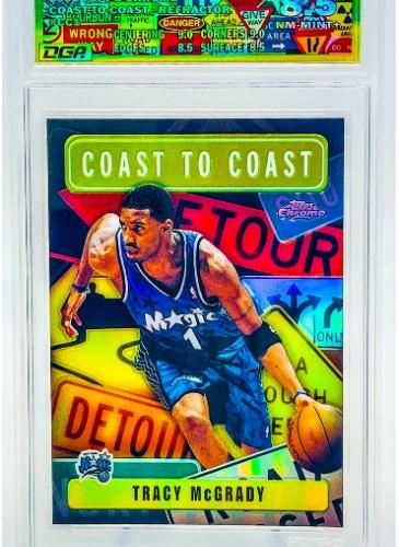 Sports Card Graded by Dynamic Grading Authority - Custom Label - 
